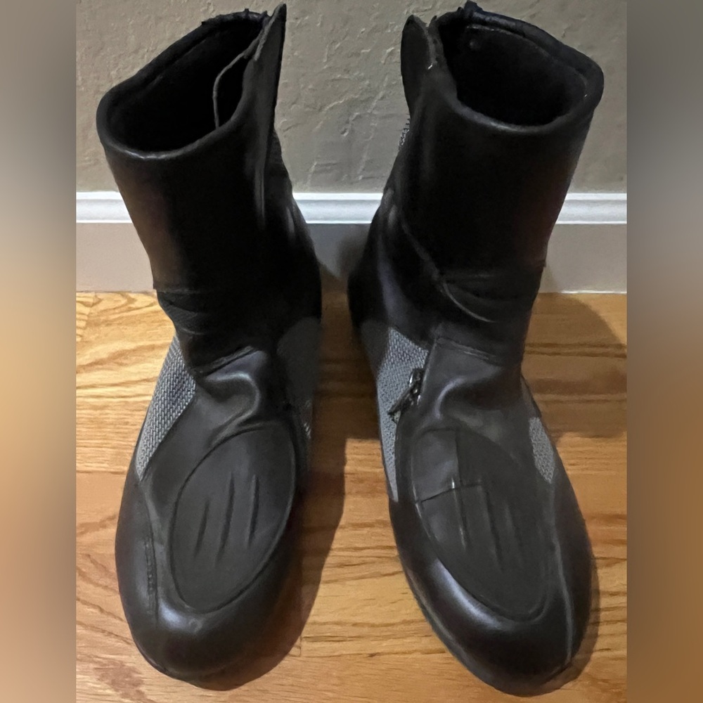 BMW Black and Gray Boots Premium Leather Design